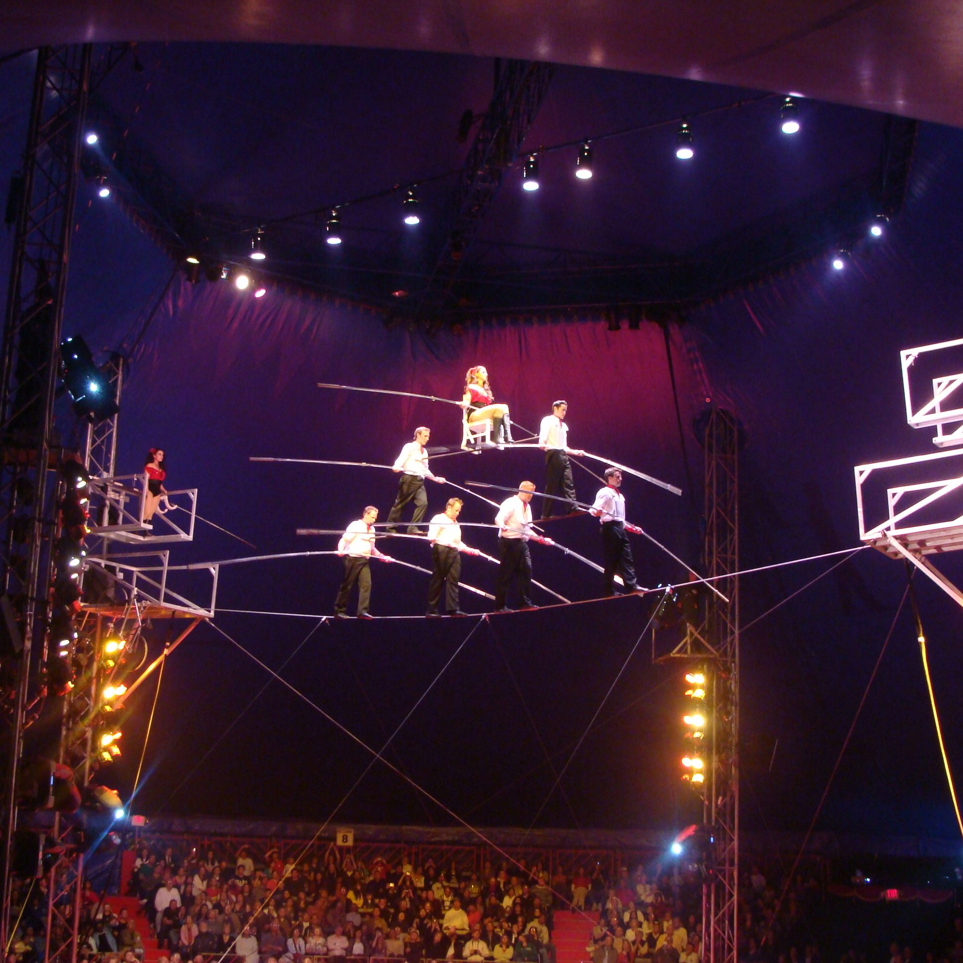 jonah-finkelstein-seven-man-wire Jonah in the 7-man pyramid with the Flying Wallendas
